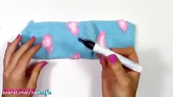 آموزش عروسک گربه با جوراب DIY