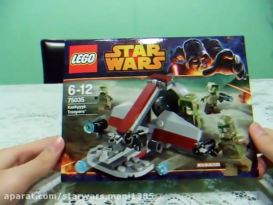 Lego star wars set 75035 Kashyyyk Troopers Unboxing 2014