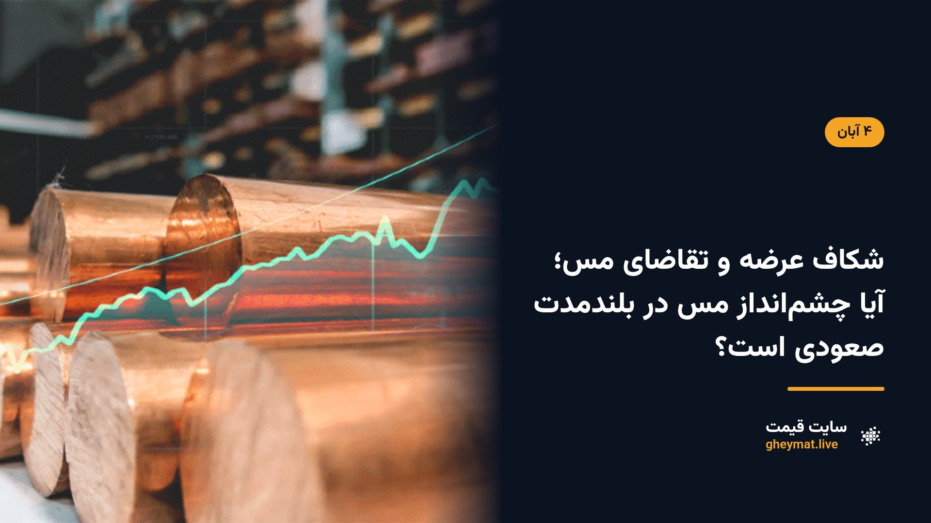 شکاف عرضه و تقاضای مس؛ آیا چشم‌انداز مس در بلندمدت صعودی است؟