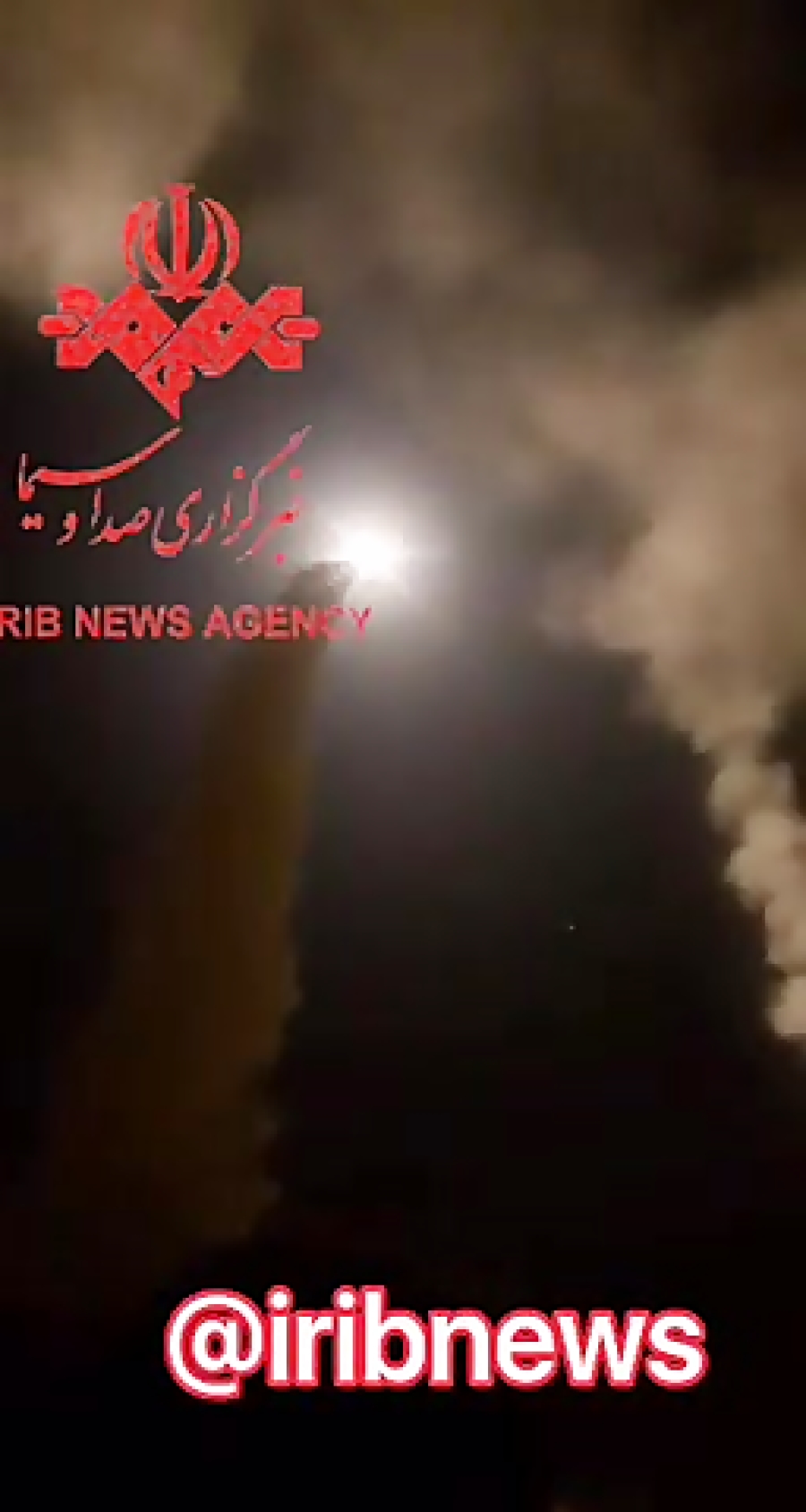 فیلم پنجم ازشلیک موشک های سپاه از کرمانشاه به مقر تروریست ها در دیرالزور سوریه# زمان51ثانیه