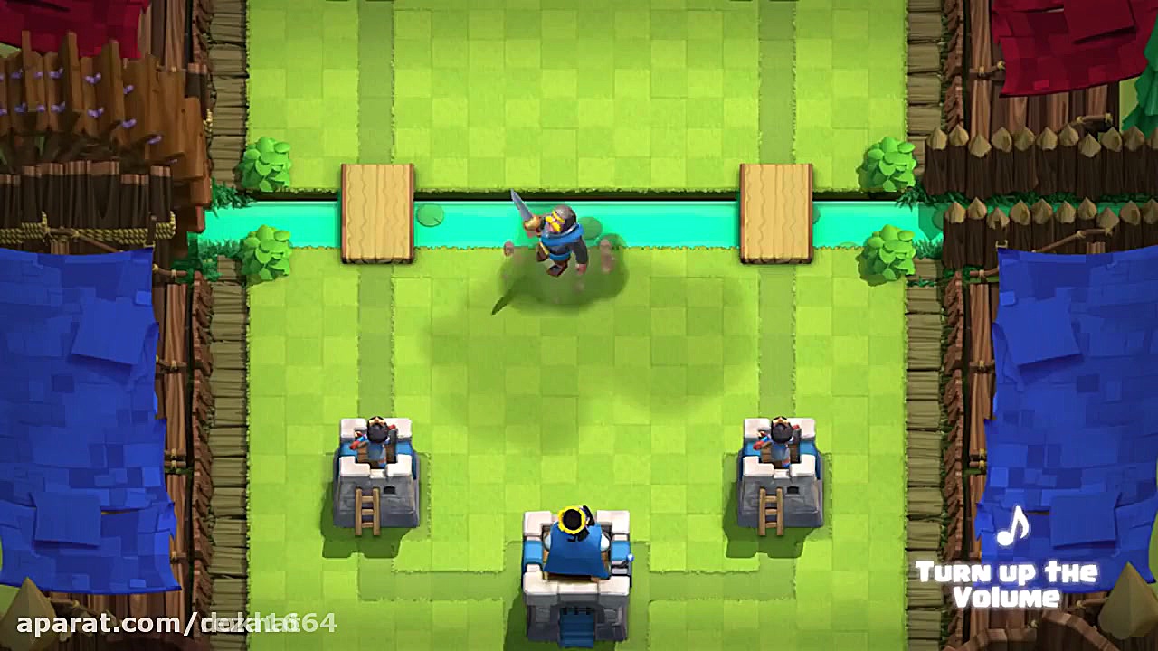 فیلم کلش رویال"معرفی کارت شوالیه" زمان30ثانیه