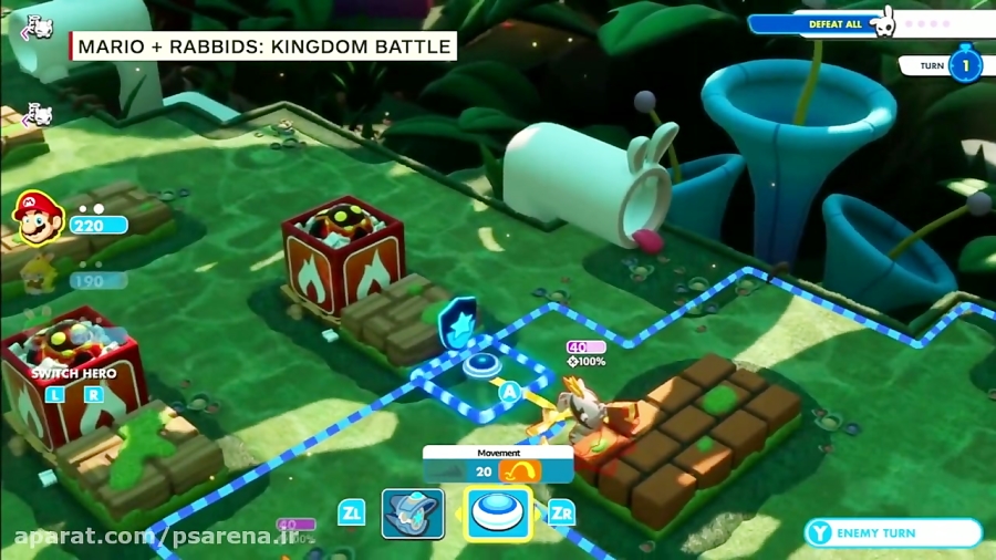 Mario   Rabbids Kingdom Battle Switch Gameplay Showcase - IGN Live: E3 2017