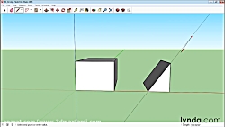 آموزش مدلسازی سه بعدی اسکچاپ ابزار SketchUp Protractor