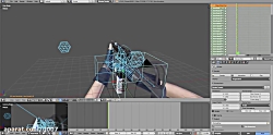 FPS Weapon animating in blender [Basic version]
