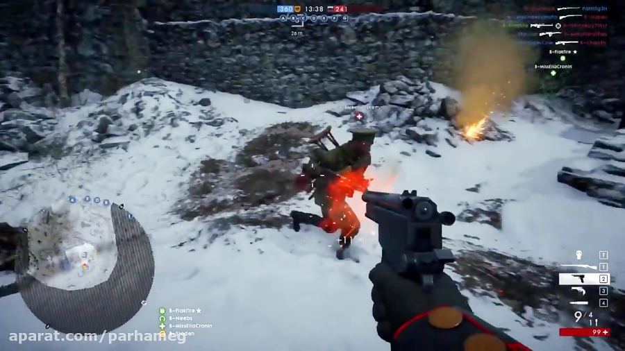 NEW SNIPER SNOW MAP Battlefield 1 Russian DLC Gameplay