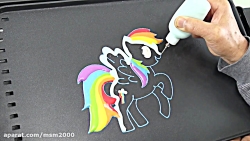 Rainbow Dash Eats Pancakes (Animation Preview) by AnScathMarcach