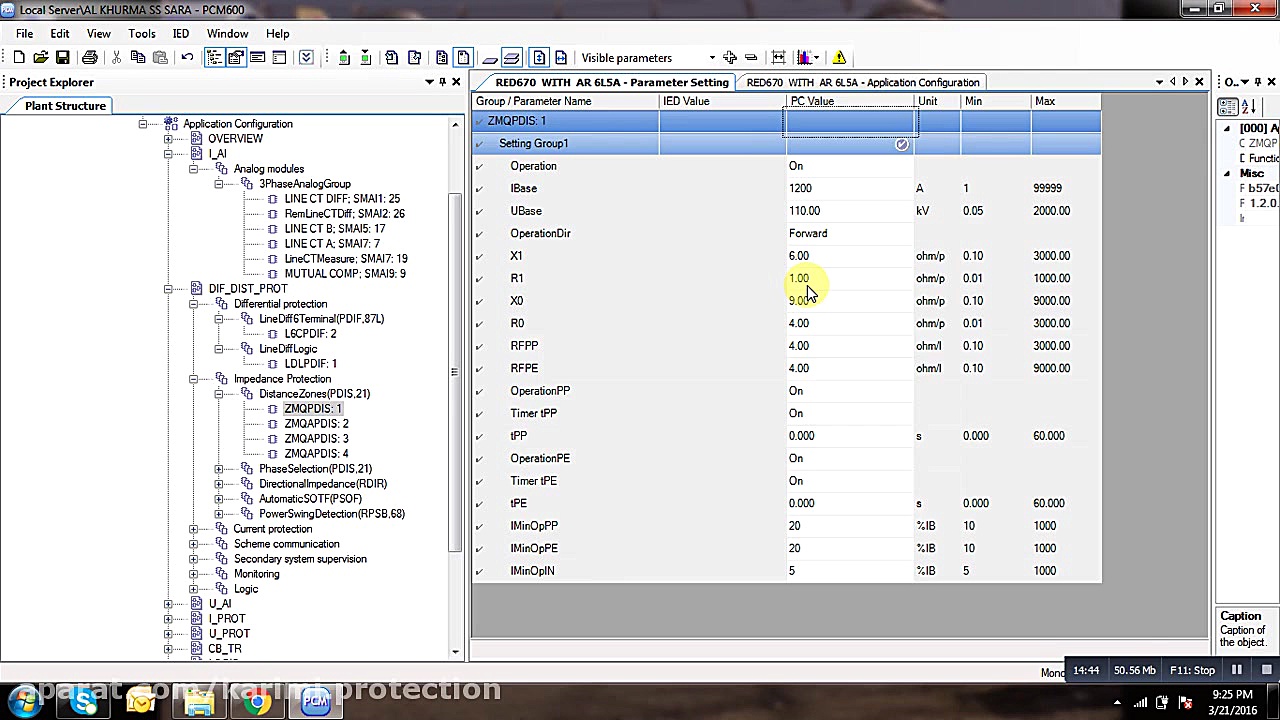 TESTING ABB RELAY RED670 -2 ,نحوه تست و ستینگ رله Protein Folding Analysis