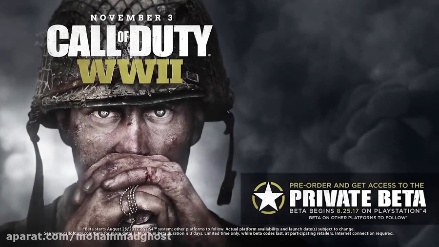 تریلر بخش چند نفره آنلاین بازی Call of Dutyreg;: WWII