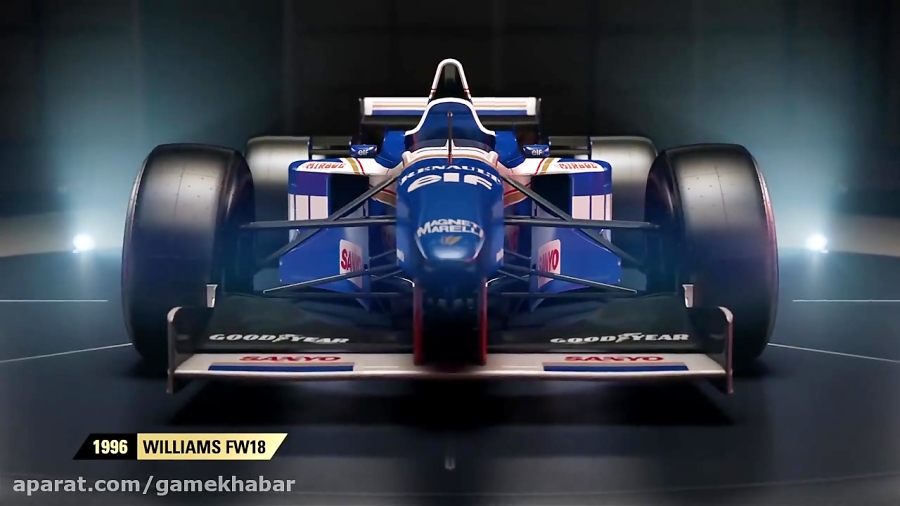 F1 2017 - Classic Car Reveal: 1996 Williams FW18 زمان37ثانیه