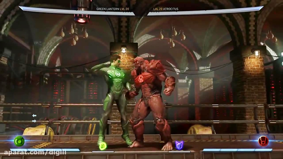 Injustice 2 - Green, Red