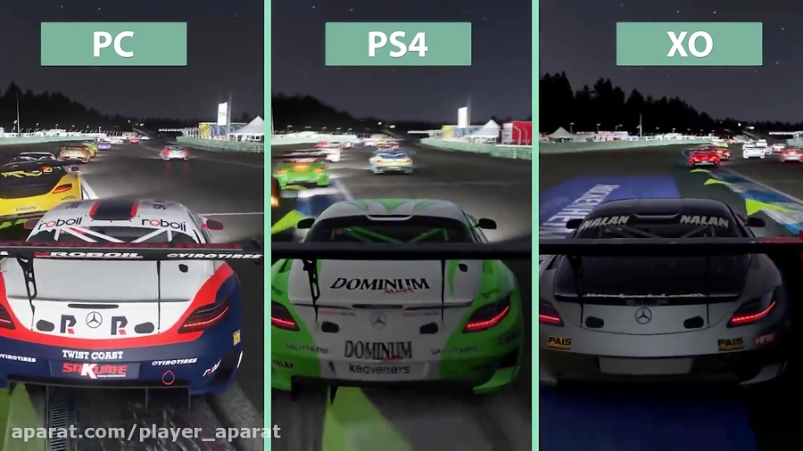 مقایسه بازی Project CARS در Xbox One و PS4 و PC