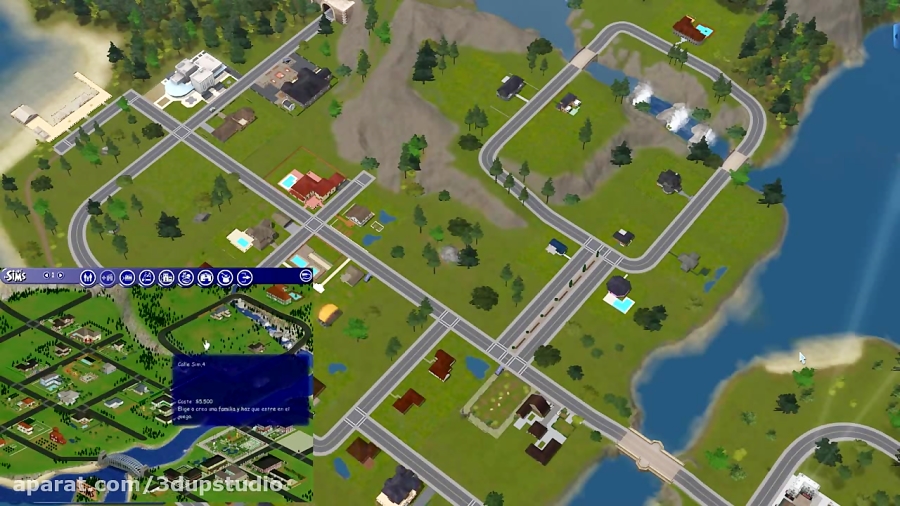 Maxis Island ( The Sims 1 in The Sims 3 )