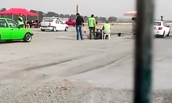 درگ ریو تیون با پژو 205 تیون