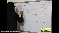 ویدیو آموزش قواعد درس11 عربی هفتم