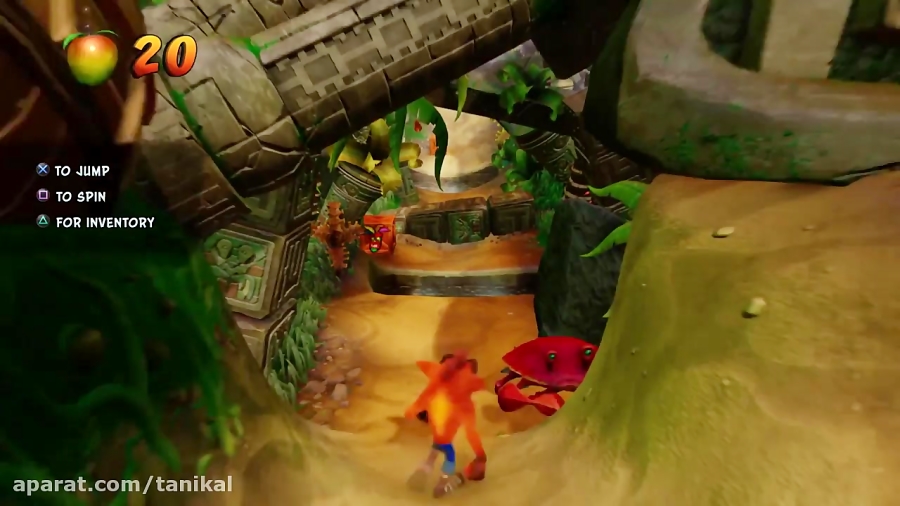 The First 15 Minutes of Crash Bandicoot ( Captured in 4K )