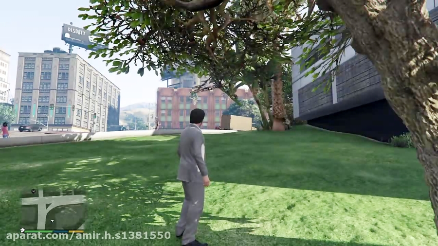 مکان یه هلیکوپتر مخفی ( پلیس ) در gtav