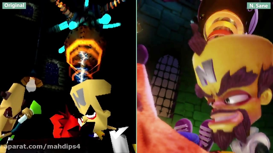 Crash Bandicoot 1 ndash; PS1 ( 1996 ) vs. ( 2017 ) PS4 Graphics