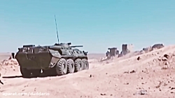 حمله نفربر زرهی BTR 80 ارتش سو...