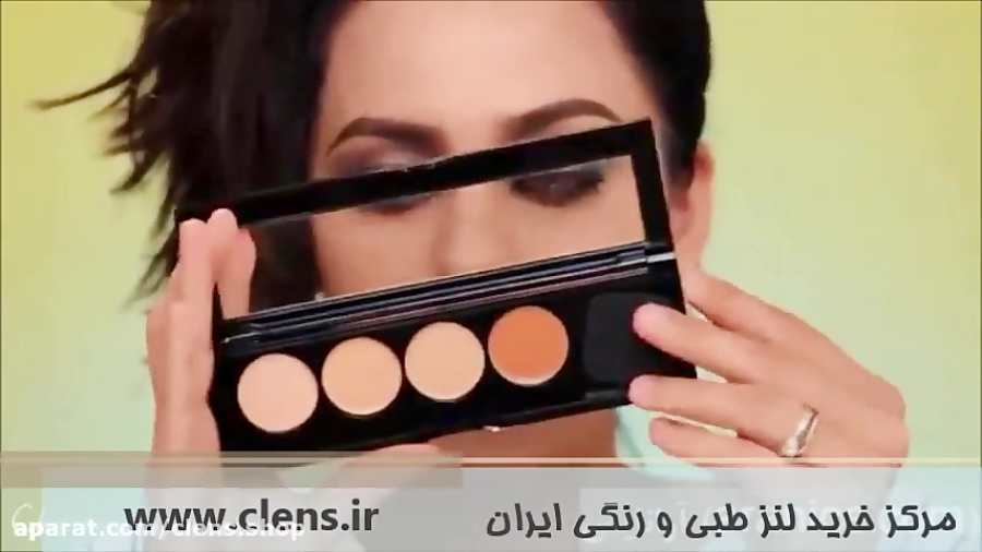 آموزش آرایش کامل صورت | مدل آرایش | سی لنز