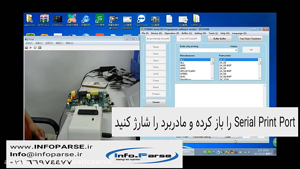 آموزش چگونگی تنظیم Secure CRT Rt809 H کیلیان امباپه