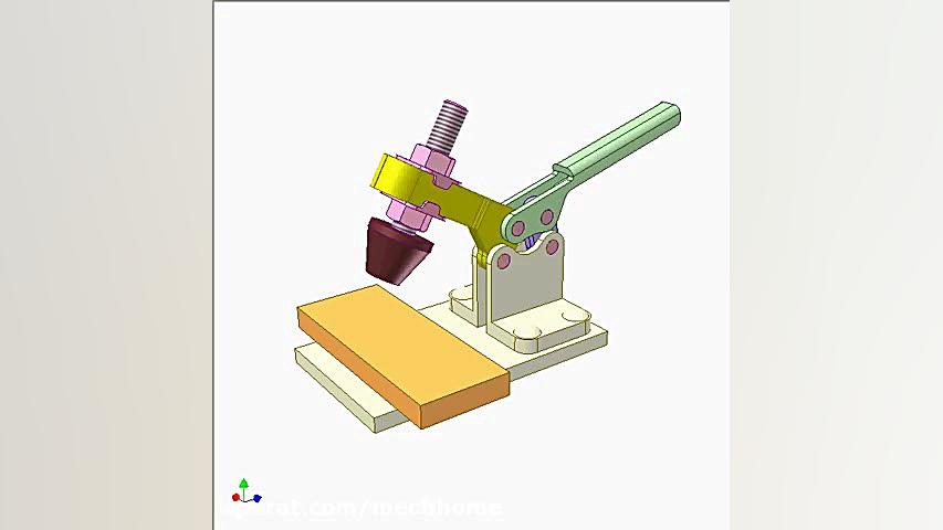 Toggle clamp 2b برداشتن خال