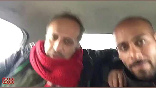 ارشا اقدسی و حمید نعمت الله در پشت صحنه &laquo;رگ خواب&raquo; زمان34ثانیه