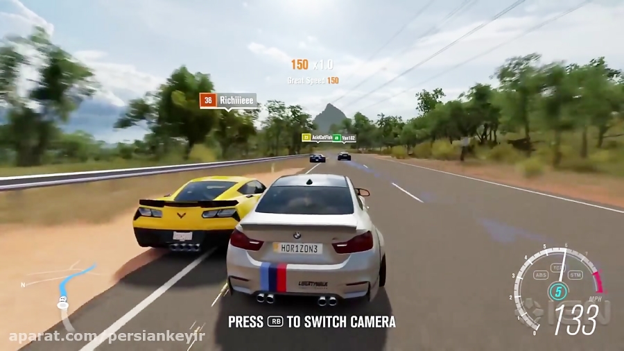 گیم پلی بازی Forza Horizon 3 - پرشین کی