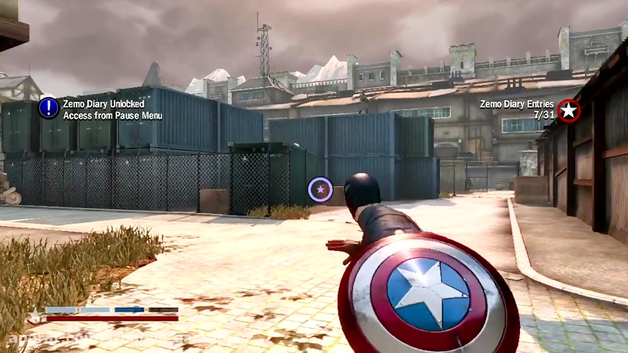 گیم پلی بازی زیبای Captain America