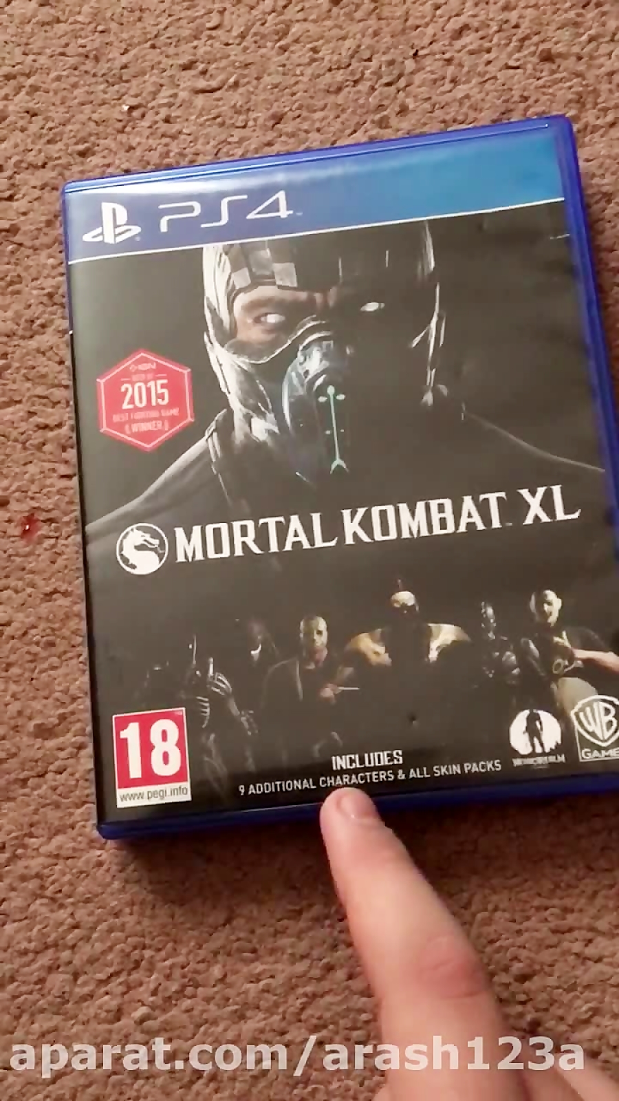 انباكسینگ mortal kombat xl