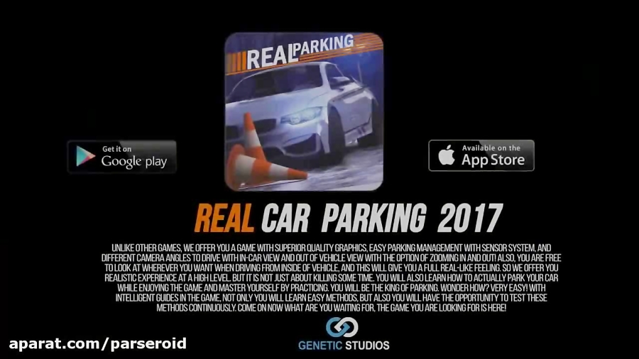 تریلر رسمی بازی Real Car Parking 2017 اندروید
