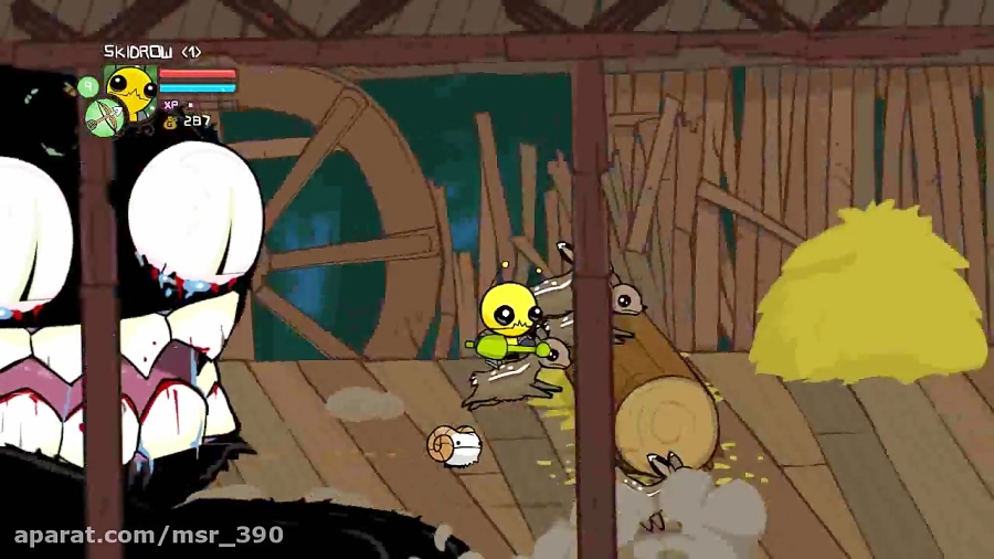 castle crashers|پارت 2 فرار با اهو