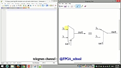 آموزش Vhdl و Quartus بخش 5 طراحی مالتی پلکسر با Vhdl