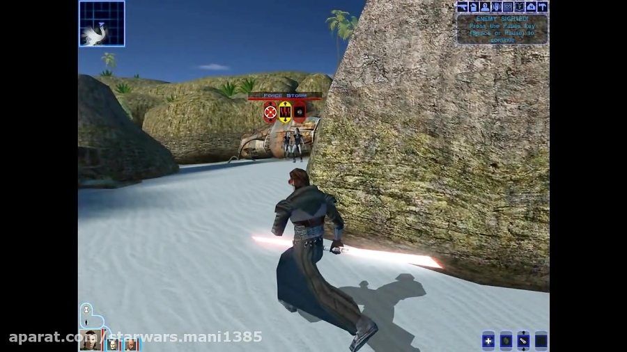 Star Wars Knights of the Old Republic HD Gameplay
