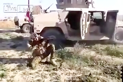 زخمی شدن سرباز عراقی توسط تک ت...