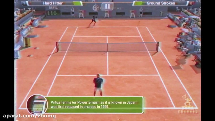 تریلر بازی Virtua Tennis Challenge - زومجی