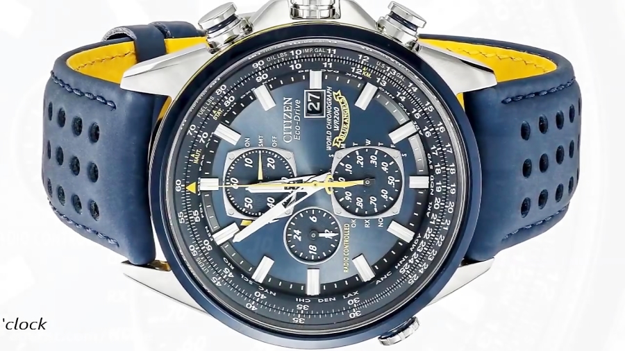 Citizen Men's AT8020-03L Blue Angels World A.T Eco-Drive Watch