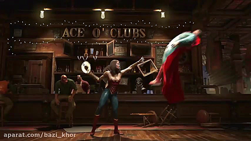 ویدئوی معرفی شخصیت Wonder Woman بازی Injustice 2 زمان96ثانیه