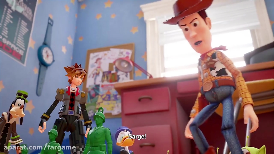 تریلر گیم پلی KINGDOM HEARTS 3 Toy Story