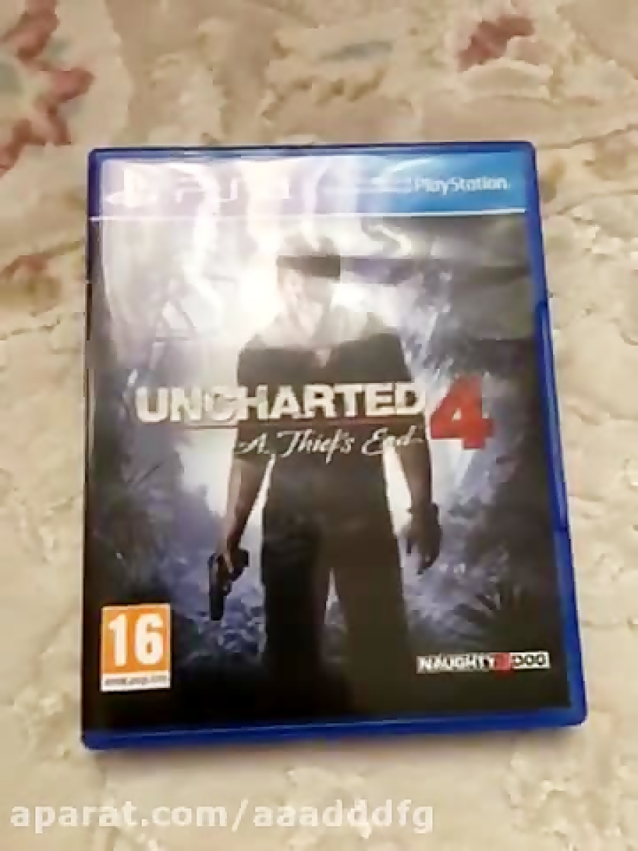 آنباكسینگ بازی ٤"uncharted