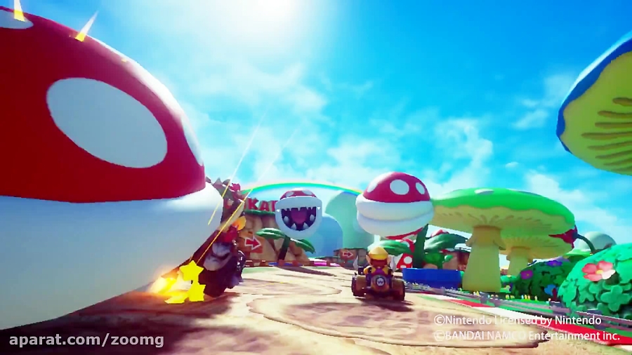 ویدیو گیم پلی بازی واقعیت مجازی Mario Kart Arcade GP