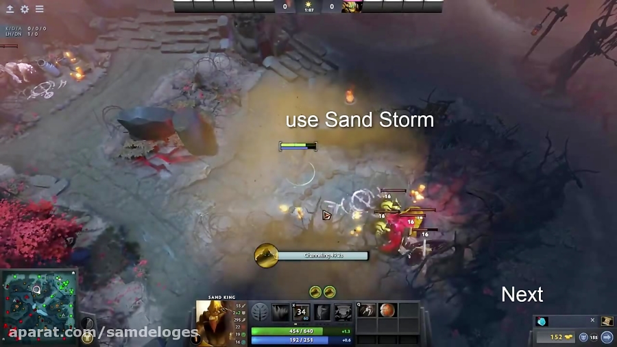 DoTa 2 How To Jungle Sand King Patch 7. 06