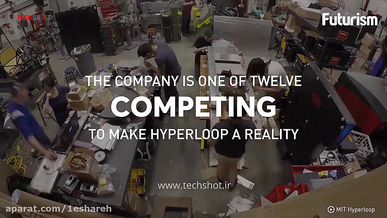 معرفی پروژه Hyperloop با دوبله فارسی زمان82ثانیه