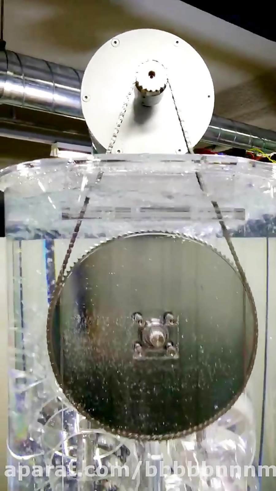 Gravity power generator based on fluidair displacement SAMPLE TEST 2