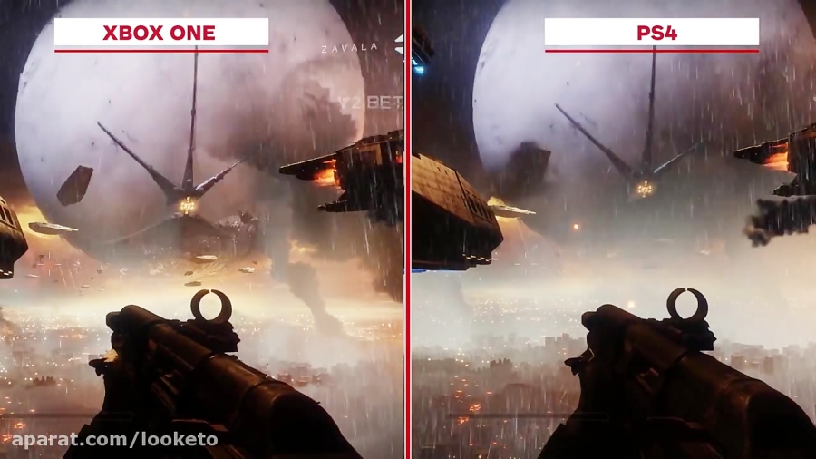 مقایسه گرافیک Destiny 2 برروی Xbox One و Ps4