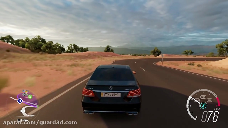 گیم پلی Forza Horizon 3 (ماشین Mercedes-Benz E63 S AMG)