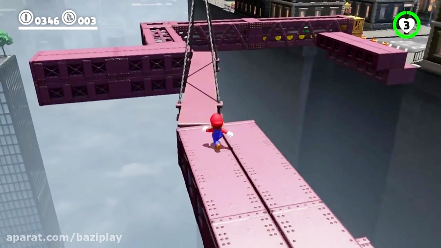 نمایش گیم پلی Super Mario Odyssey