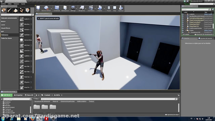 Unreal Engine 4 - Resident Evil RE:US Test 5