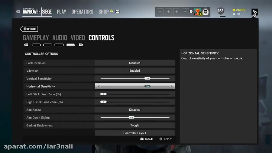 How to control recoil on console my settings - Rainbow six siege operation health