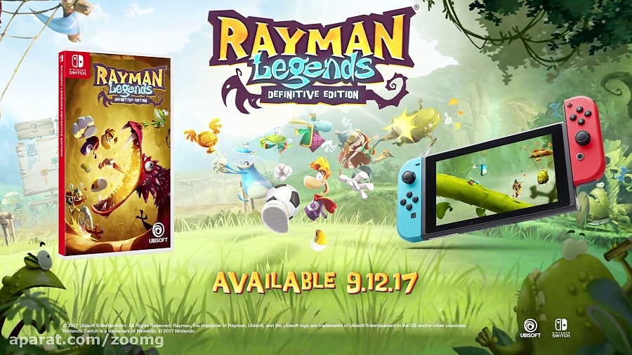 تریلر جدید بازی Rayman Legends Definitive Edition