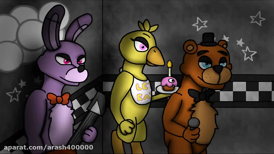 FNAF The Bonnie song by Groundbreaking - Animated